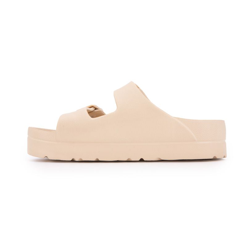 Mules plates à double bride Femme LOVETT