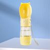 Pet Water Food Bottle Leakage Proof Portable Dog Water Dispenser with Drinking Feeder for Travel Walking