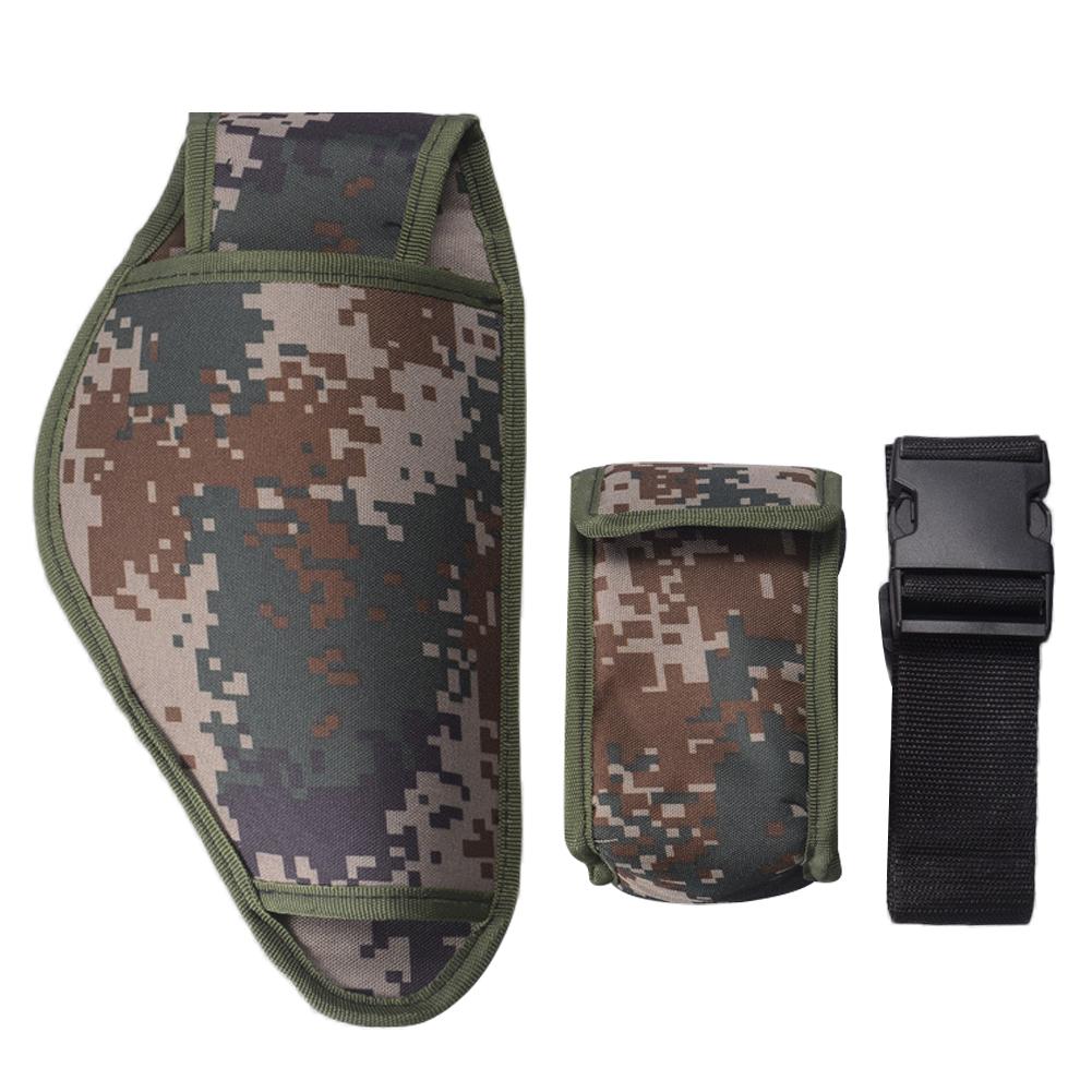Garden Electric Pruning Shear Waist Bag with Battery Storage Box Electric Garden Scissor Wasit Bag with Belt Portable Outdoor