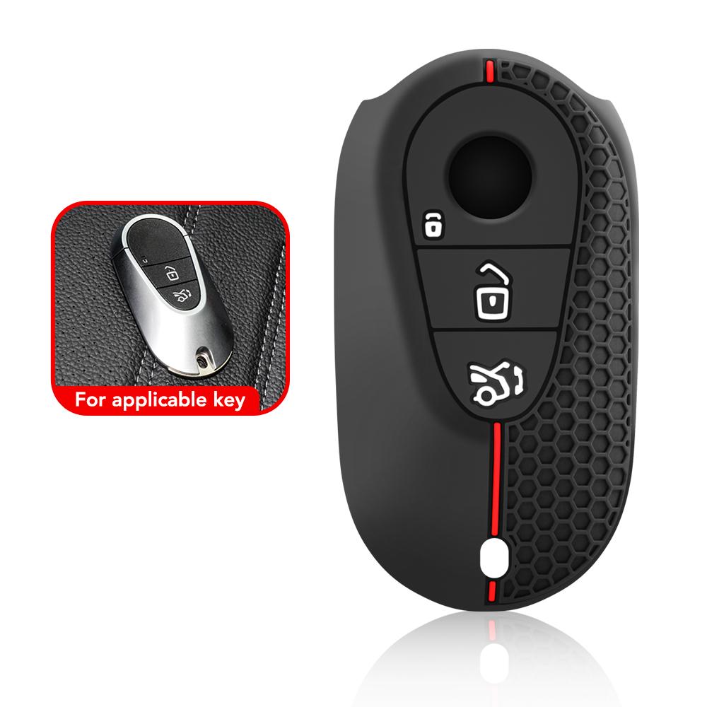 

Чехол для ключа автомобиля для Mercedes Benz A B C E S Class W204 W205 W212 W213 W176 GLC CLE CLA GLB GLC GLS AMG W177 W222 Сумка для ключа