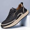 Men's Plus Size Breathable Mesh Casual Shoes - Summer 2025, Size 46