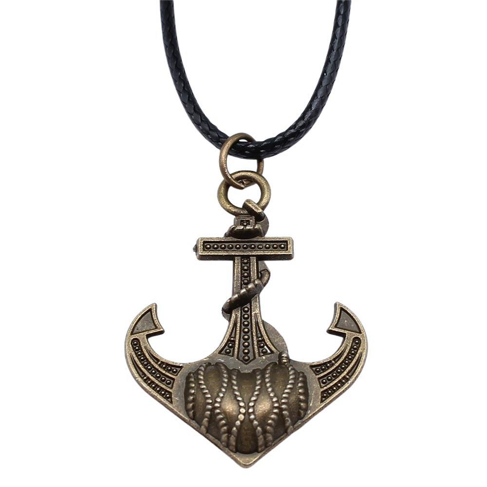 Sports Travel Adventure Themed Pendant Antique Bronze Silver Metal Mom Collar Necklace Hot Sale