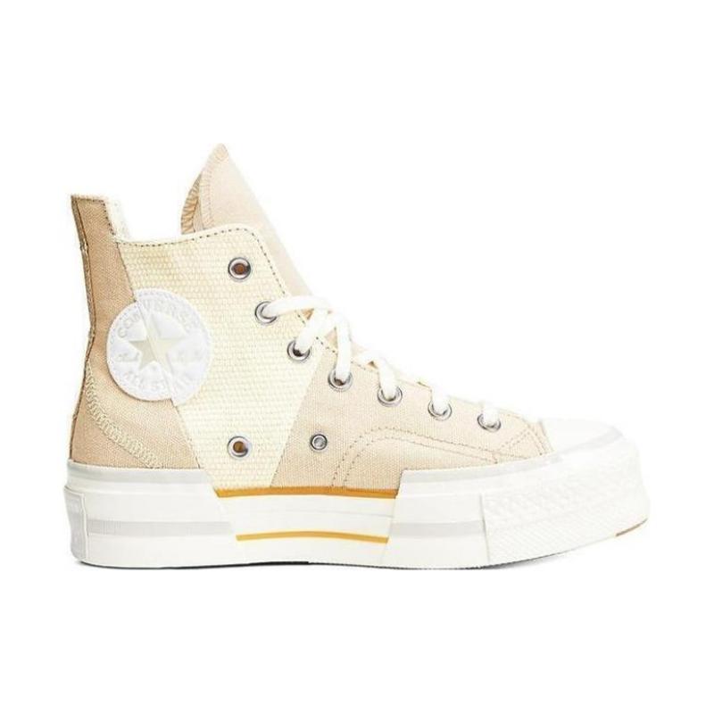 Converse Chuck 70 Plus Comfortable Everyday High-Top Espadrilles Unisex Beige