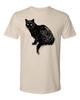 Cottage Cult Clothing Tee T Shirt Cotton Goth Witch Occult Victorian Black Cat