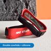 Upgrades Patella Knee Strap Double Layer Cowhide Adjustable Patella Tendon Support Strap with Silicone Pad for Men Women