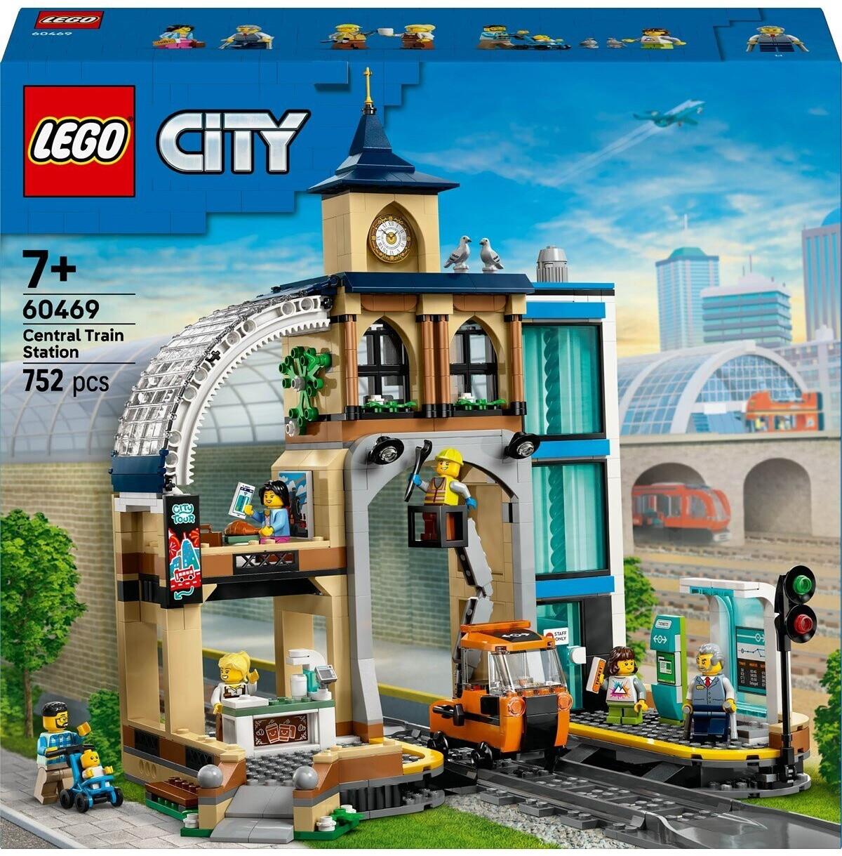 

LEGO конструктор дом City – Центральный вокзал (60469)