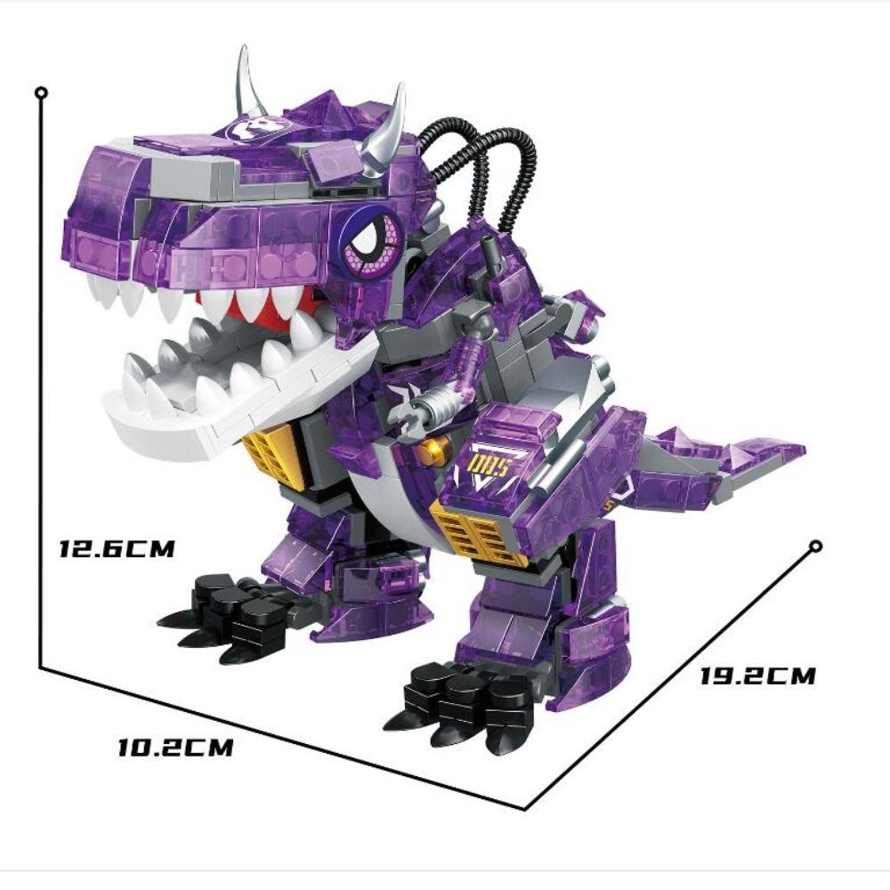 Spinosaurus Mechanical Dinosaurs Block Tyrannosaurus Velociraptor Model Toy Holiday