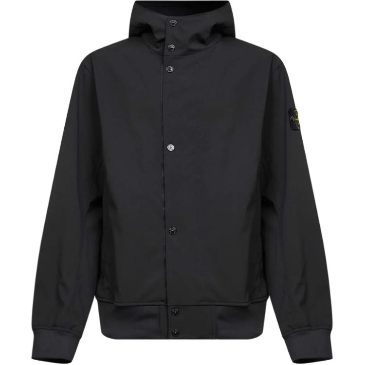 Stone Island Men's Ss26 Hooded Zipper Solid Color Long Sleeve Jacket Jackets L1s154100118s0a22v0029 Cm