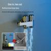 Set Bidet e Doccetta WC Grigio a Doppia Uscita