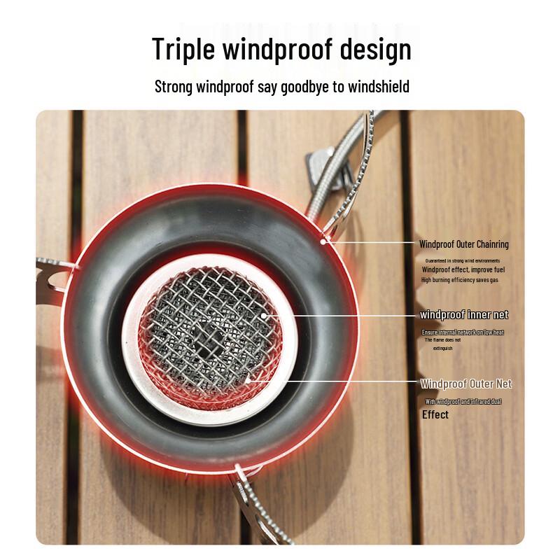 BRS Multi-functional Windproof Outdoor Stove