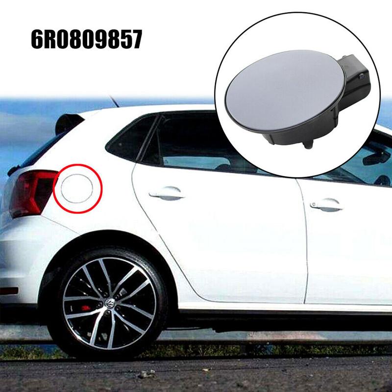 Per VW Polo 2011-2019 Coperchio Sportellino Serbatoio Carburante Non Verniciato 6R0809857