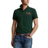 Polo Ralph Lauren Embroidered Printed Short Sleeve Polo Shirt Men Tops Green 710814437-005