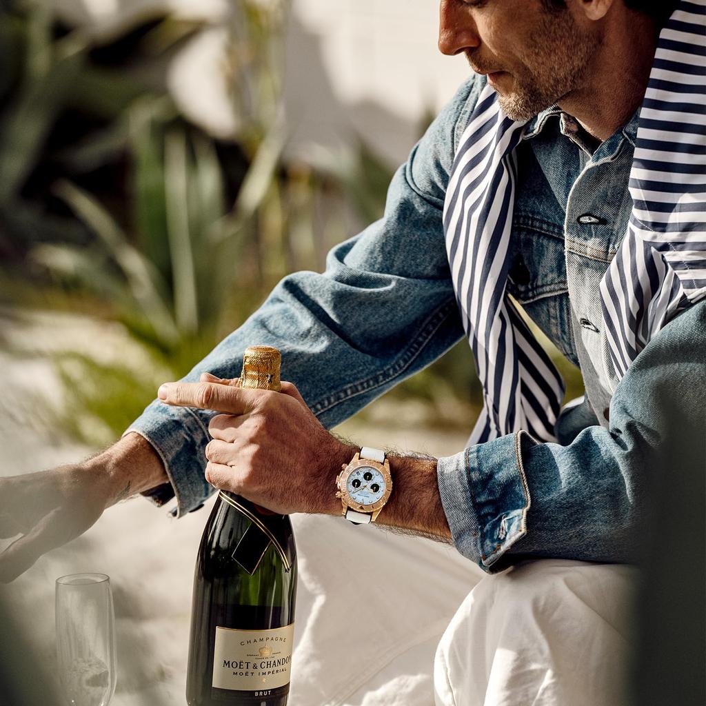 Angel Clover Timecraft Diver White Watch TCD45PPB-WH Men's