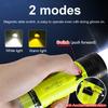 Dual Light XHP70 Dive Torch IPX8 Waterproof Professional Diving Flashlight 18650 Magnetic Slide Switch Rechargeable Scuba Lamp