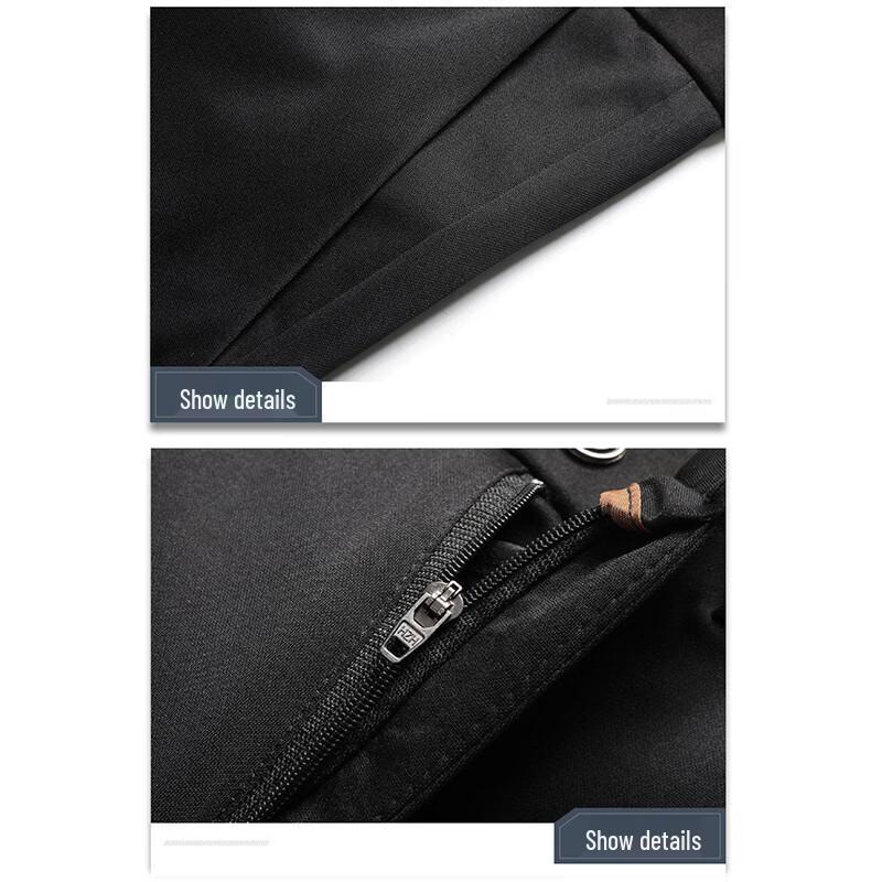 ROMON Men's Summer Casual Business Pants