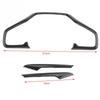 3pcs Carbon Fiber Style Car Steering Wheel Frame Cover Trim Stickers for Honda Civic 10th 2016 2017 2018 Interior Car Accesories