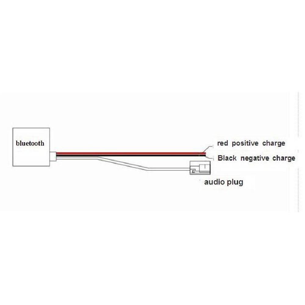 Kabelloses Bluetooth Autoradio CD Aux Audio Aux-Kabel für BMW E46 3er