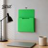 Project Management Folders Wall Mounted File Pocket Organizer 1.18 Inch Deep Compartment A4 Plastic Paper Storage Hanging Document Holder for Office