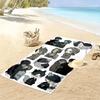 Tears On a Withered Flower Beom Tae Ha Print Beach Towel, Large Soft Quick Dry Towel for Beach Camping Swimming