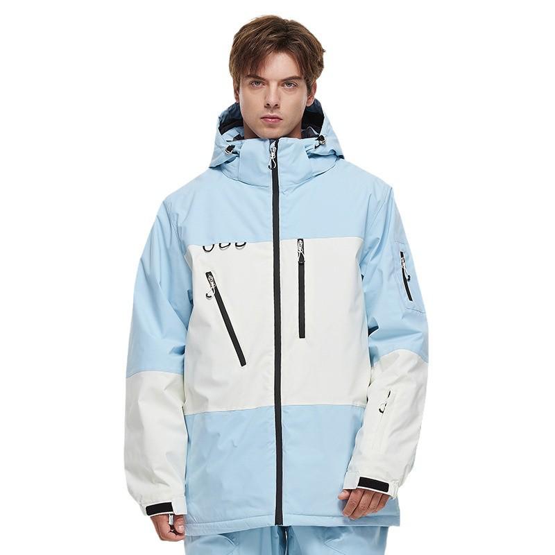 Ski Jacket - Men's & Women's 2024-25 Season, Windproof, Waterproof, Warm for Single & Double Board