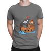 XMR Monero Pirate Ship Graphic 100 Cotton TShirt Monero XMR Tees Tops For Unisex
