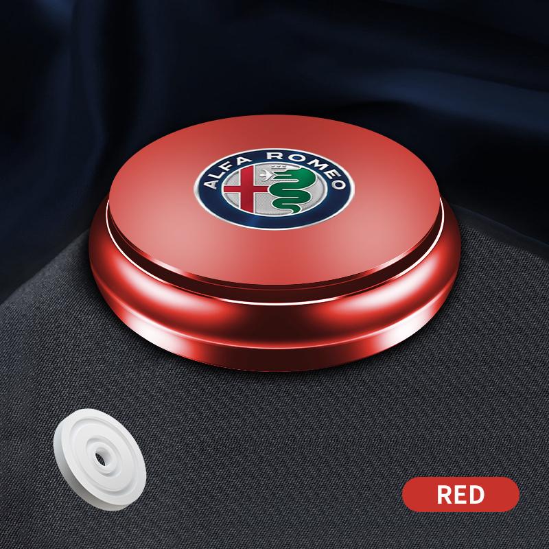 Car Aluminum alloy Air Freshener Car Perfume UFO Shape Scent Decor For Alfa Romeo 308 1ET
