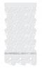 P47 SCREEN Panel Modern Stylish Openwork Curtain FLOWERS Glamor 60x120 White