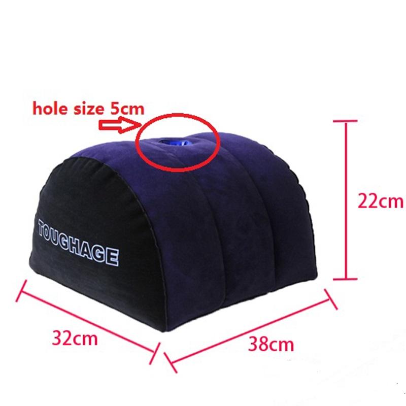 Triangle Pillow Couples Positions Aid Cushione Inflatable Air Husband And Wife Exotic Night Seat Sport Bed Wedge Adult Love