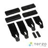 Terzo (by PIAA) Roof Rack Base Carrier Holder Set EH167 for Suzuki Jimny/Wide/Sierra JB23W/JB33W/JB43W