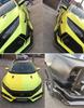 4Pcs Front Bumper Splitter Fins for Honda Civic TYPE R 2016-2021 Carbon