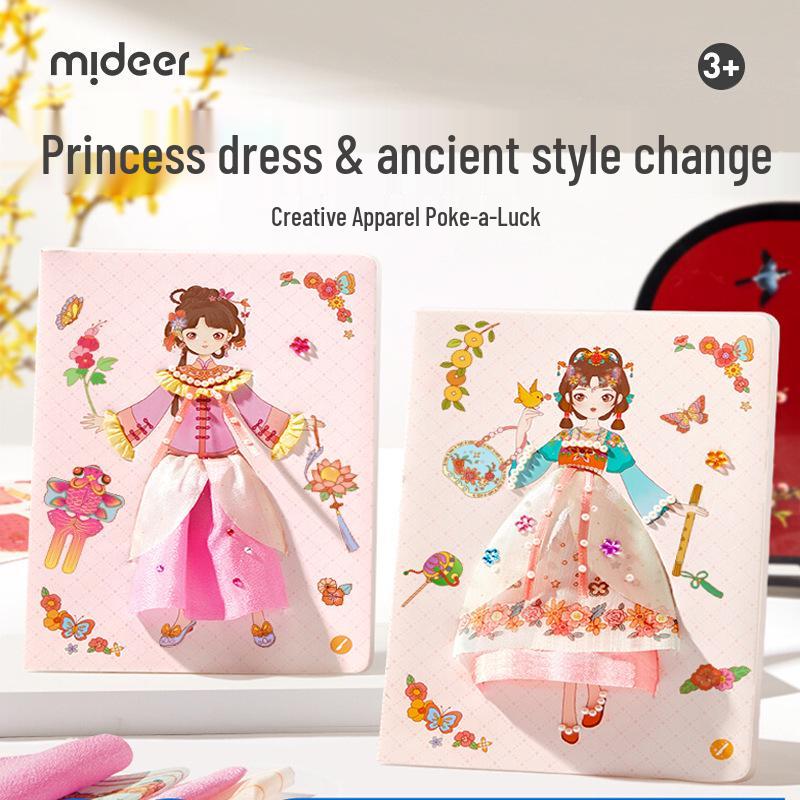 

Mideer Children s Sticker & Drawing Coil Notebook for Girls
