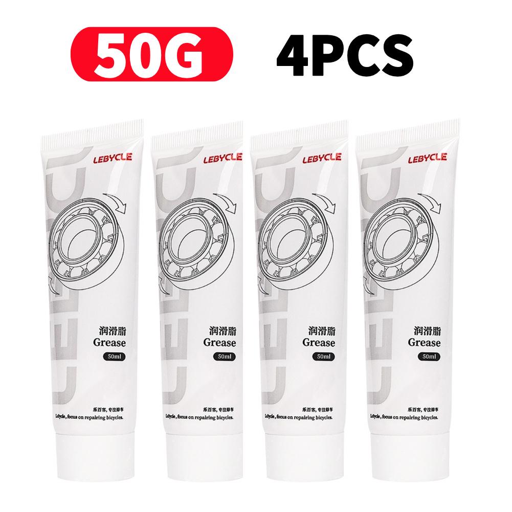 1-5Pcs Bicycle Grease Lubricant Bicycle Aluminum Grease Gun Bicycle Oil Lubricant Bike Ball Bearing Lubricant Grease Syringes