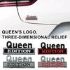 3D Queen EDITION Emblem Funny Sticker for Car Truck Spare Door for Universal Vehicle SUV, Motorcycle