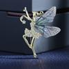 Dancing Girl Female Angel High-end Anti-exposure Fixed Accessory Brooch