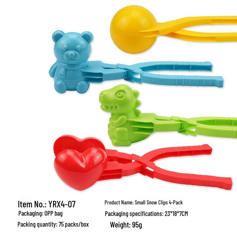 

Детский уличный зимний набор для интерактивной игры в снежки