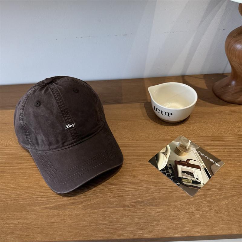 Street Dance Baseball Cap With Embroidered Letters Wide Brim For Summer Casual Wear