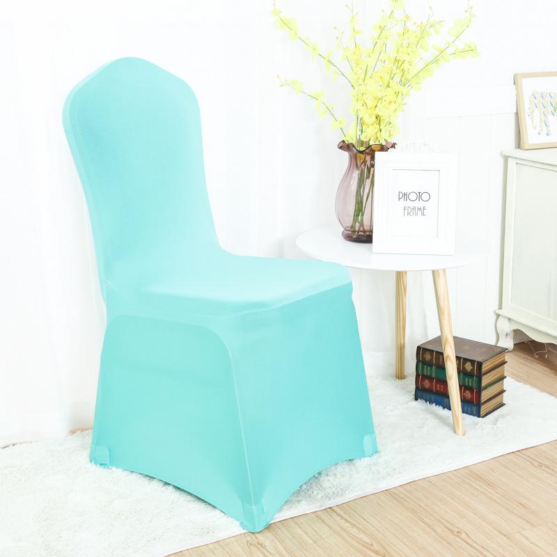 Einfarbiger Stretch-Stuhlbezug für Hochzeiten & Bankette zum Jahresende
