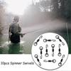 10* Spinner Swivels Size 11 For Ronnie Rigs Carp Fishing C Z1o6 Quick O1d3