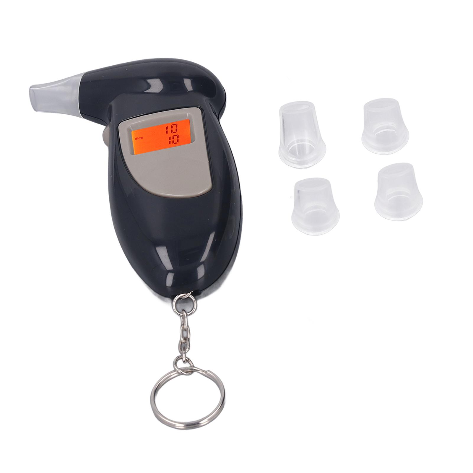 

Профессиональный алкотестер светодиодный цифровой брелок детектор алкоголя в выдыхаемом воздухе звуковое оповещение анализатор