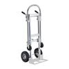 Aluminum Hand Truck, 2 in 1, 800 lbs Load Capacity, Heavy Duty Industrial Convertible Folding Hand Truck and Dolly, Utility Cart Converts from Hand