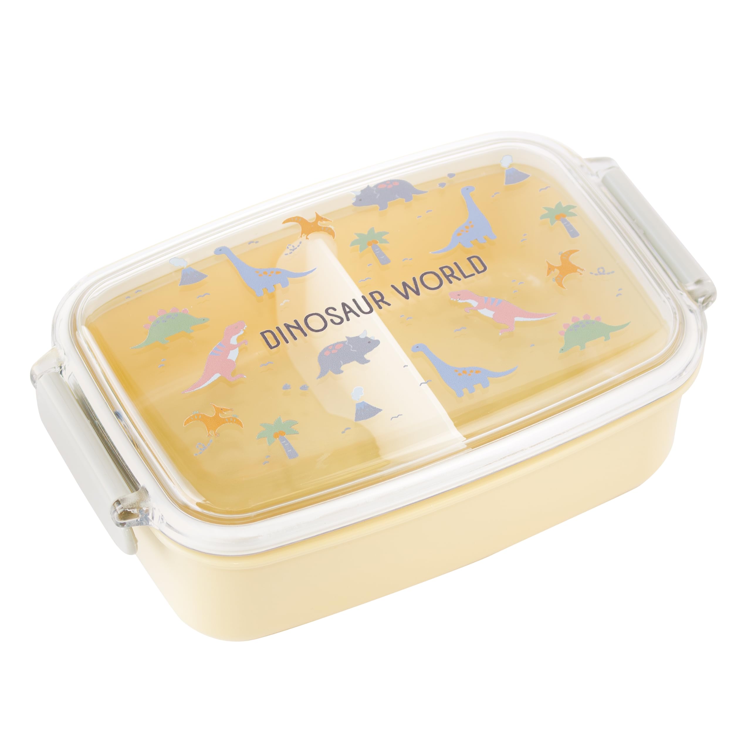 

OSK Antibacterial Bento Dinosaur Design with Made in Japan PL-1R Box, 500ml, Dividers,