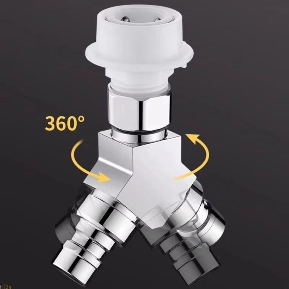 Female/Male Thread Water Pipe Adapter G1/2 Thread Three Way Connector  Bidet Sprayer