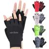 Unisex Shockproof Fingerless Gloves, Outdoor, Camping, Motorcycle, Gym, Fitness, Non-Slip, Cycling Equipment, Summer