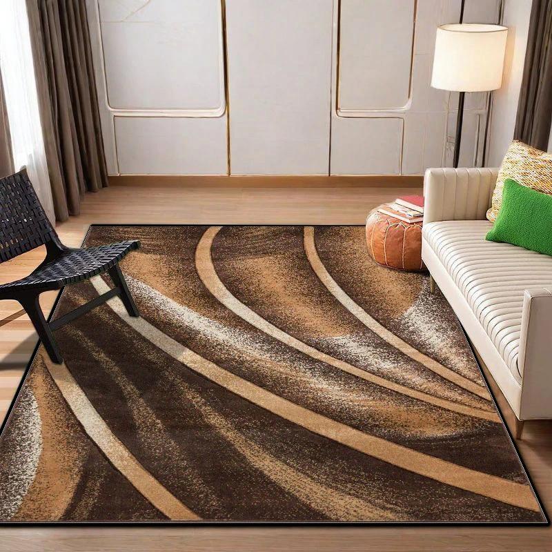 Modern Area Rug For Living Room Under Coffee Table Bedroom Large Non-Slip Machine Washable