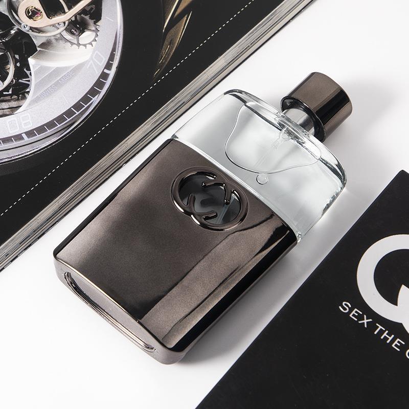 Guilty Black Black Sin Love Men's Cologne Fresh Woody Sandalwood Eau de Perfume 75ml