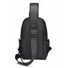 New men's breast bag simple trendy cool wear-resistant shoulder bag leisure travel portable business commuter messenger bag