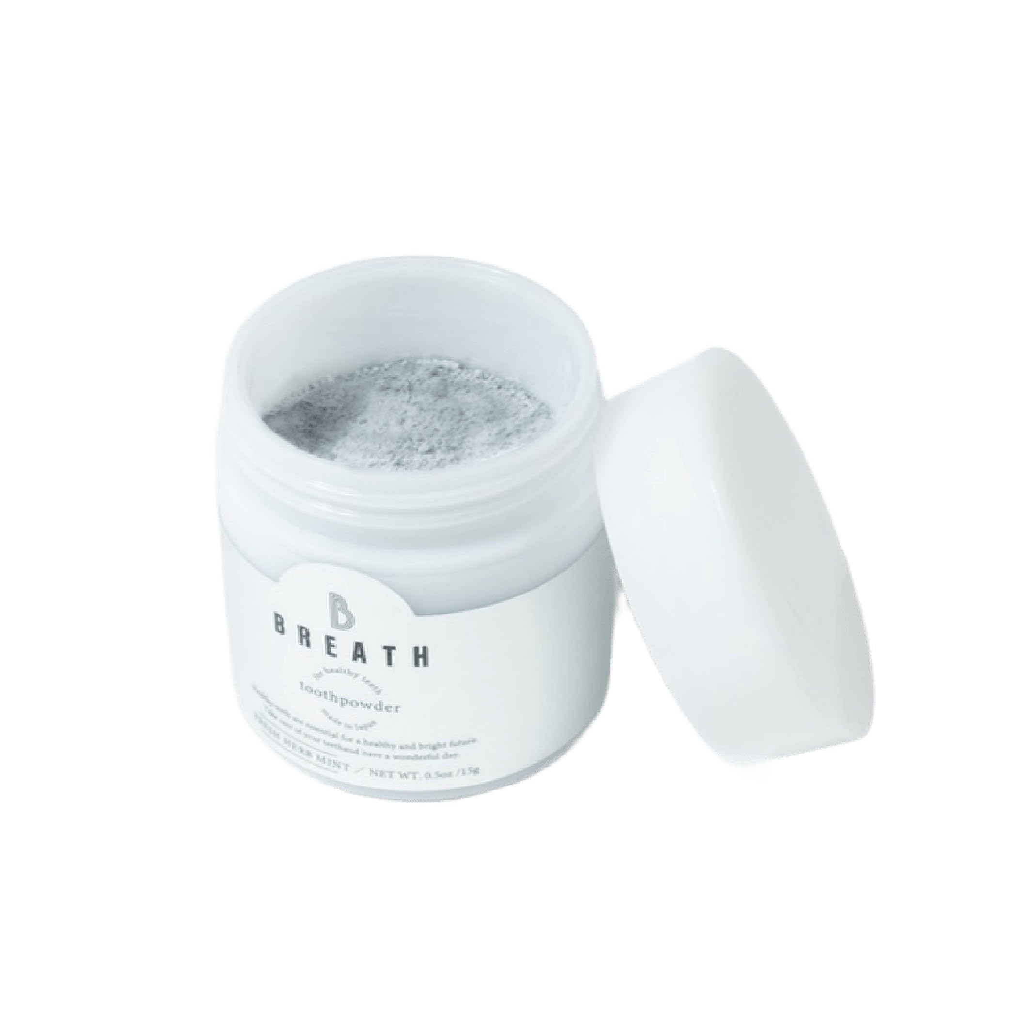 

Easy home whitening [66% high concentration of golden ratio apatite] Bee Breath Tooth Powder 15g 100% natural ingredients Tongue cleaner Care for