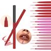 1pc Automatic Rotation Matte Lip Liner Waterproof Lipstick Pencil Moisturizing Sexy Lip Pencil Contour Tint Moisturizer Lipliner