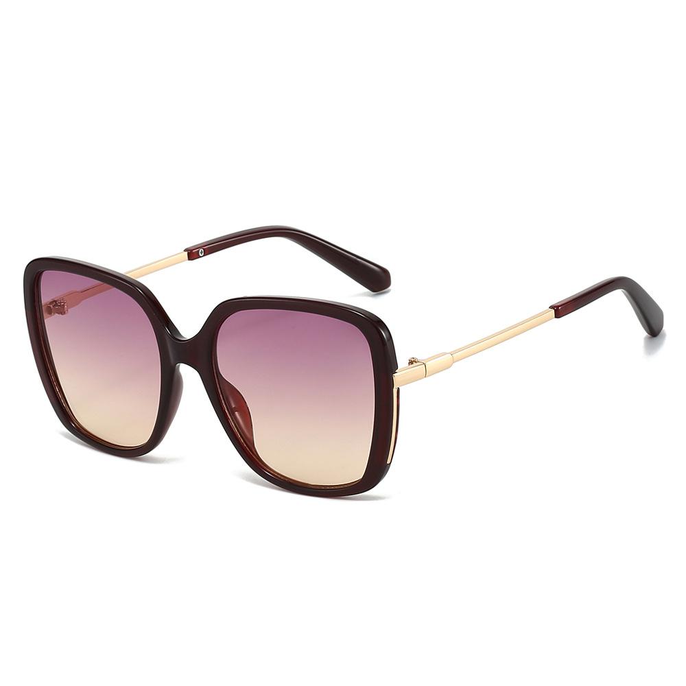 JYL Square Women's Sunglasses UV400 Retro Gradient Trendy Streetwear / 3259