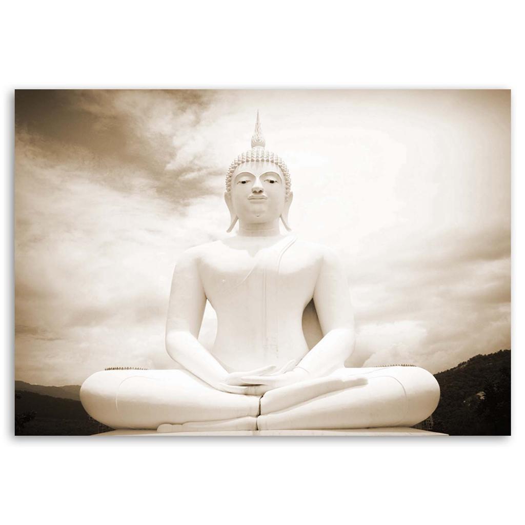 Canvas Print, Sitting Buddha Zen Spa